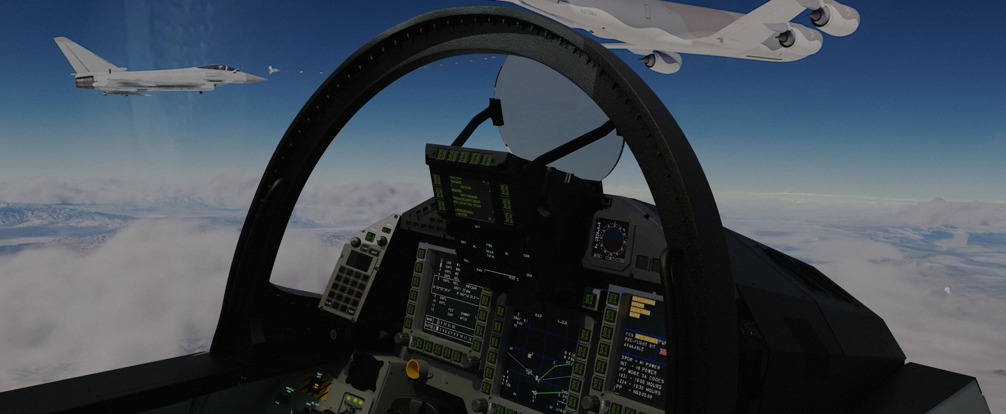 Turnkey Eurofighter Typhoon Jet Simulator
