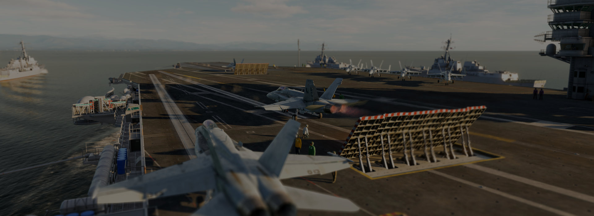 F/A-18, Aircraft carrier operations simulation