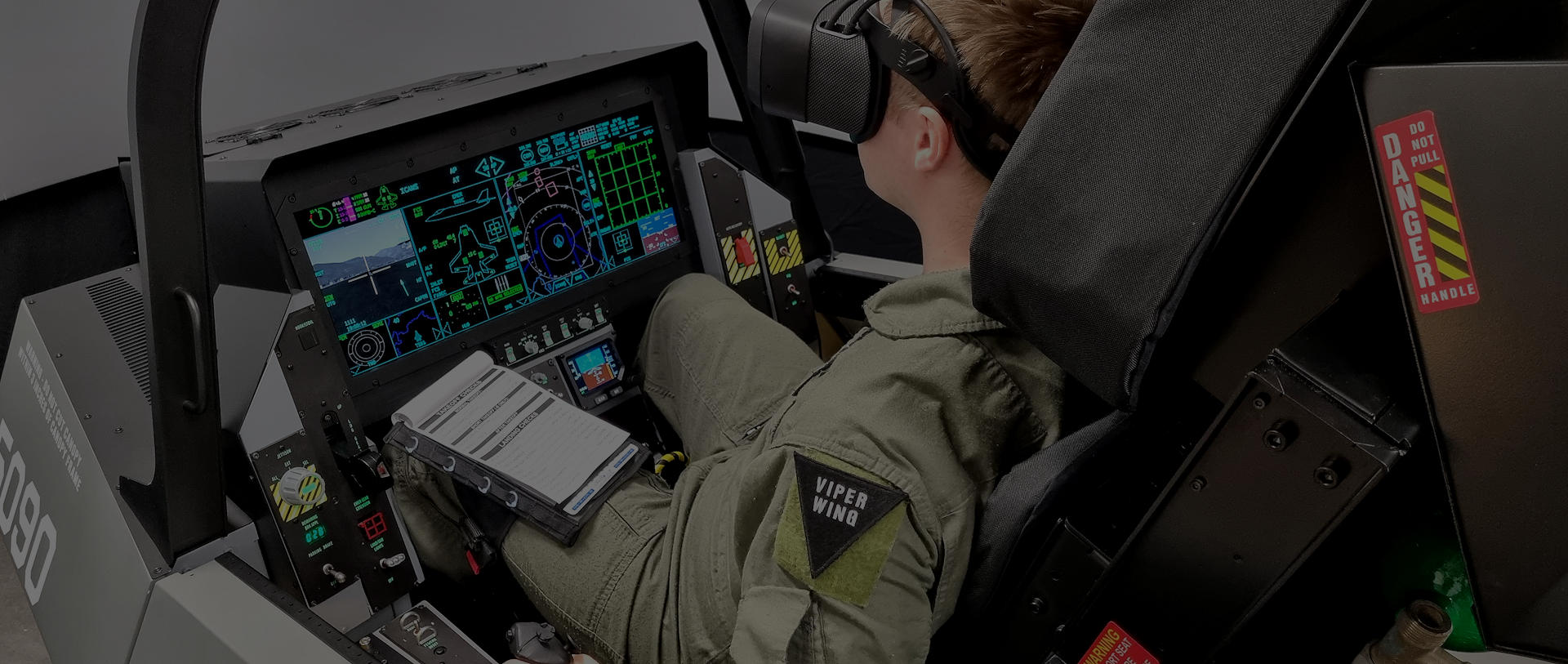 Turnkey F-35 Fighter Jet Cockpit Simulator