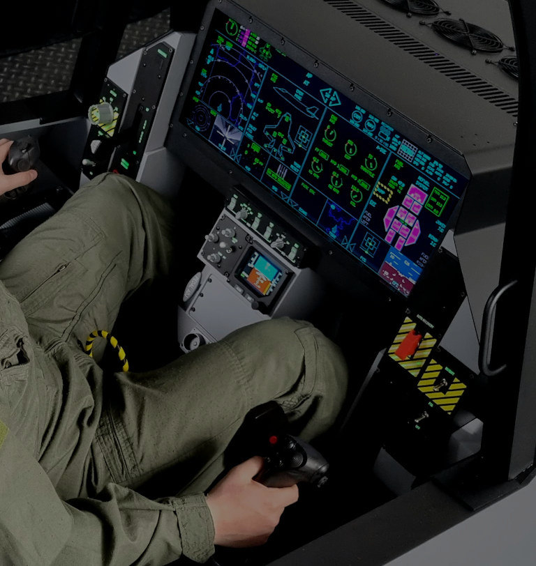 Ready, PREPAR3D based, F-35 Fighter Jet Simulator