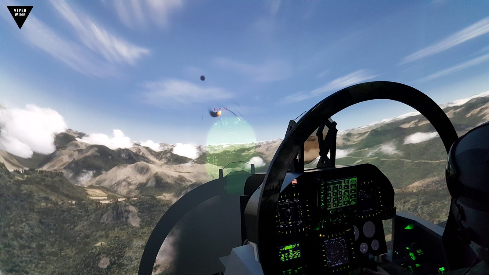 clearview simulator f-18